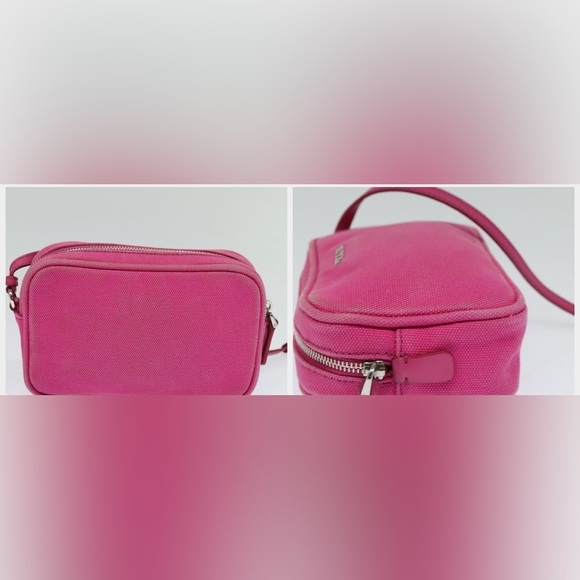 Prada Pink and Silver Crossbody Bag And Pouch - Picture 11 of 16